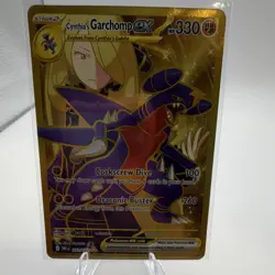 The Pokemon Company Cynthia's Garchomp ex 241/182 SV10 Hyper Rare Full Art Holo - Image 1