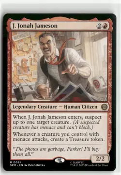 J. Jonah Jameson - Spider-Man MTG NM - Image 1