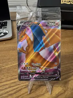 Charizard V SWSH050 Holo Promo Sword & Shield Promo Pokemon Holo SEALED - Image 1