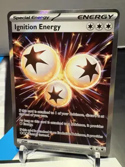 Pokemon TCG Ignition Energy 124/094 Phantasmal Flames Ultra Rare Holo ENG - Image 1