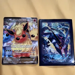The Pokemon Company Flareon EX RC28/RC32 Full Art Holo Ultra Rare ENG 2016 - Image 3