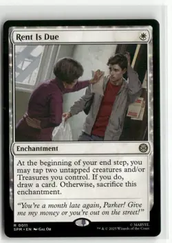 Rent Is Due - Spider-Man MTG NM - Image 1