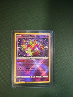 Radiant Alakazam 059/195 - Silver Tempest - Radiant Rare - Pokemon TCG - NM - Image 1