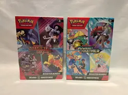 Pokemon TCG Booster Bundles Lot Destined Rivals & Journey Together Brand New - Image 1