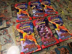 Destined Rivals Sleeved Booster Pack Lot Of 6 Factory Sealed Brand New Pokemon - Image 1