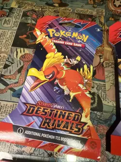 Destined Rivals Sleeved Booster Pack Lot Of 6 Factory Sealed Brand New Pokemon - Image 2