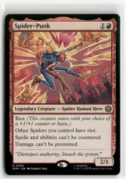 Spider-Punk - Spider-Man MTG NM - Image 1
