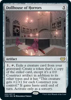 Dollhouse of Horrors - Foil R MTG Innistrad: Crimson Vow M/NM - Image 1