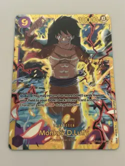 Monkey.D.Luffy OP09-119 SEC Emperors in the New World Foil One Piece TCG - Image 2