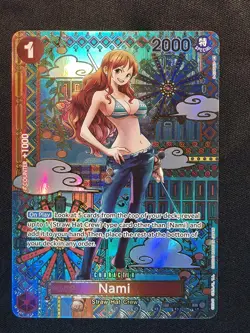 RARE One Piece CCG Nami SP OP01-016 Awakening New Era English - Image 1