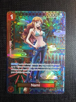 RARE One Piece CCG Nami SP OP01-016 Awakening New Era English - Image 3