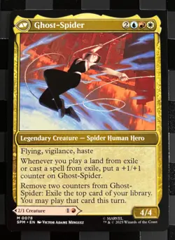 MDFC Gwen Stacy/Ghost-Spider MTG Marvel Spider-Man - Image 2