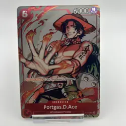 Portgas.D.Ace (CS 2023 Event Pack) P-028 One Piece Promotion Cards Foil - Image 1