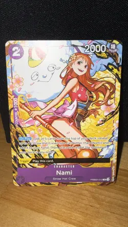 Nami PRB02-012 - 2026 Welcome Pack Vol 1 Promo One Piece Pirate Party NM - Image 1