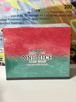 Factory Sealed One Piece English Tcg ST-30 Starter Deck Display EX Luffy & Ace - Image 1