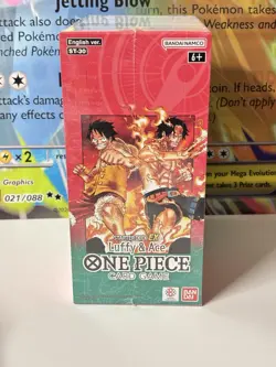 Factory Sealed One Piece English Tcg ST-30 Starter Deck Display EX Luffy & Ace - Image 2