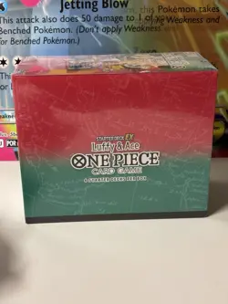 Factory Sealed One Piece English Tcg ST-30 Starter Deck Display EX Luffy & Ace - Image 4