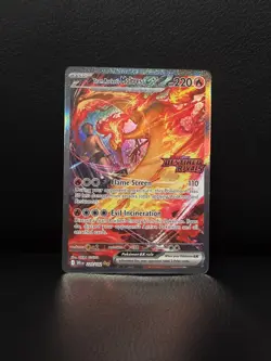 Team Rocket's Moltres ex - (Destined Rivals Stamp) 229/182 Miscellaneous Cards & - Image 1