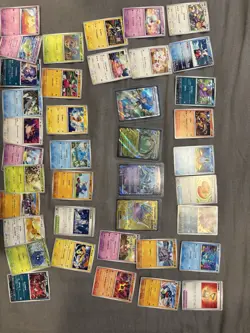 Pokemon TCG Japanese Art Rare and base Character Rare Lot of 40 Cards Near Mint - Image 1