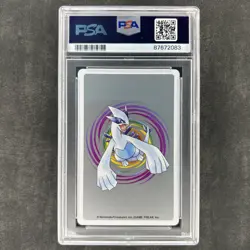 2000 Pokemon Silver Poker Playing Cards 6 Of Hearts Sneasel Psa 10 #043 - Image 2