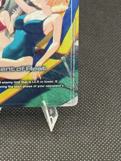 Moment of Rest Alternate Art Foil - GD04-102 U+ - NM - Gundam TCG Card Game - Image 4