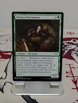 Tireless Provisioner The List Reprints Regular #180 MTG Near Mint Uncommon - Image 1