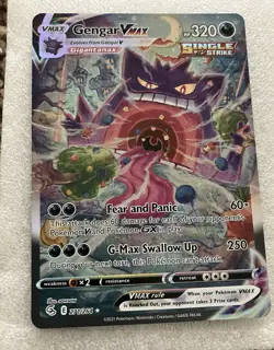 Work of art by a fan of Gengar Vmax 271-264 - Image 2
