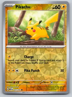 Pikachu - (Reverse Cosmos Holo) Holo Common Miscellaneous Cards & Products 025/1 - Image 1