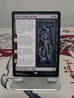 The Cruelty of Gix Dominaria United Regular #87 MTG Near Mint Rare - Image 1