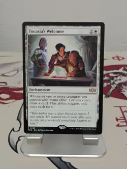 Tocasia's Welcome Commander Tarkir Dragonstorm Regular MTG Near Mint Rare - Image 1