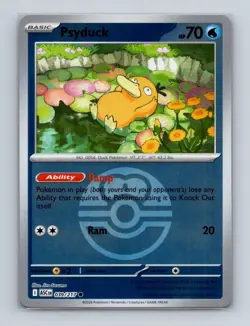Psyduck 039 Pokemon Ascended Heroes Reverse Holo Love Ball Card NM+ (a) - Image 1