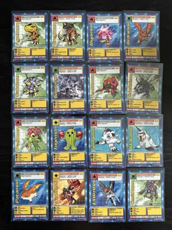 Digimon 1999 1st Edition Lot. 61 Card. Overall Excellent Condition . Rare. - Image 1