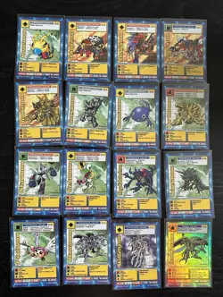 Digimon 1999 1st Edition Lot. 61 Card. Overall Excellent Condition . Rare. - Image 2