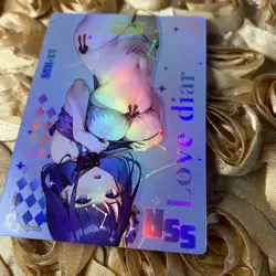 Raiden Shogun GENSHIN IMPACT Goddess Story SSR Anime Foil Girl Card - Image 4