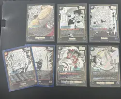 Dragon Ball Manga Cards Lot Goku Vegeta SB01 SB02 Son Goku Vegeta Gotenks SR R - Image 1