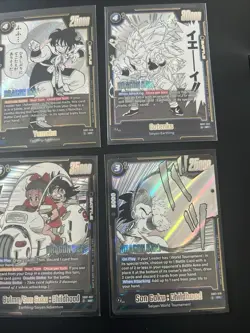 Dragon Ball Manga Cards Lot Goku Vegeta SB01 SB02 Son Goku Vegeta Gotenks SR R - Image 4