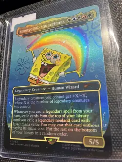 SpongeBob SquarePants - Jodah, the Unifier (Rainbow Foil) Secret Lair Drop Foil - Image 1