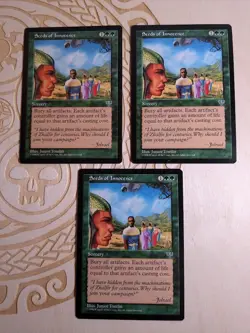 MTG - Seeds of Innocence - Mirage - Reserved List - Green Rare - Excellent/NM - Image 1