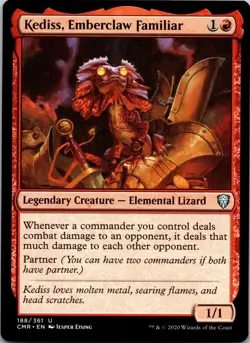 Kediss, Emberclaw Familiar 188 Commander Legends MTG NM - Image 1