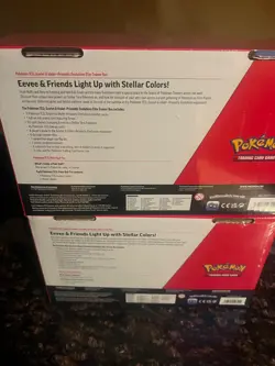 Two (2) Pokemon Sam’s Club Prismatic Evolutions ETB and Pokeball Bundle Sealed - Image 2