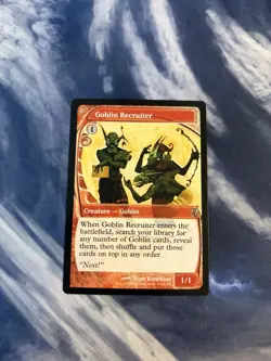 Mystery Booster 2 Goblin Recruiter (Future Sight) MB2 NM/M MTG Magic Kirschner - Image 1