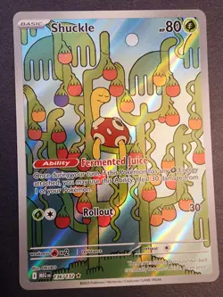 Pokemon TCG Shuckle Illustration Rare 136/132 Mega Evolution IR NM English - Image 1
