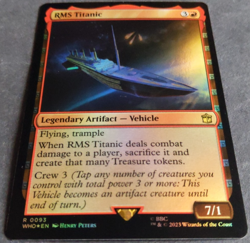 MTG RMS Titanic Foil | Universes Beyond: Doctor Who | Artifact Vehicle | Foil | - Image 2