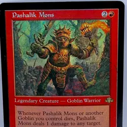 MTG Pashalik Mons Foil Retro Frame Dominaria Remastered 328 Rare - Image 1