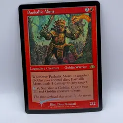 MTG Pashalik Mons Foil Retro Frame Dominaria Remastered 328 Rare - Image 2