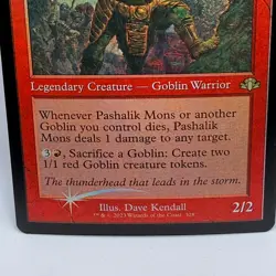 MTG Pashalik Mons Foil Retro Frame Dominaria Remastered 328 Rare - Image 3