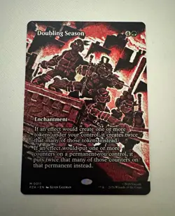 Wizards of the Coast Doubling Season M0011 Secret Lair TMNT Alt Art EN - Image 1