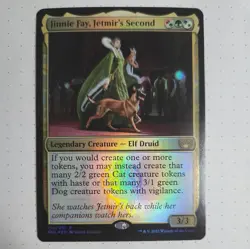 Jinnie Fay, Jetmir's Second -Rare FOIL-NM Streets of New Capenna 195/281 MTG mag - Image 1