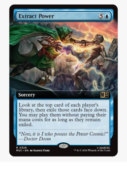 Extract Power - Extended Art Commander: Marvel Super Heroes - Image 1