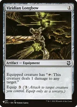 1x Viridian Longbow NM Eng MTG - The List - Image 1